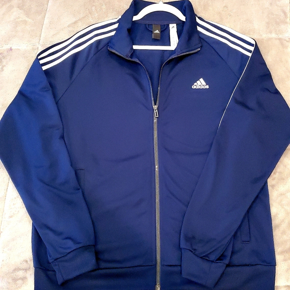 Adidas Men's FullZip Jacket.  Great Condition.